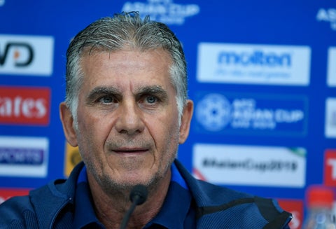 Carlos Queiroz, técnico portugués