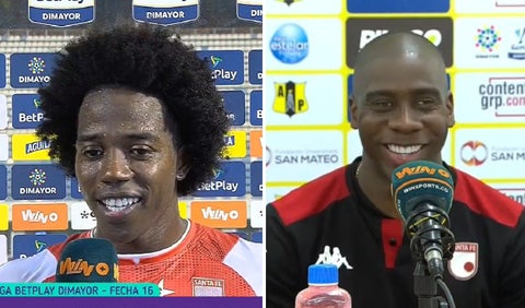 Carlos Sánchez y Geisson Perea, Independiente Santa Fe