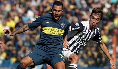 Carlos Tévez, jugador de Boca Juniors