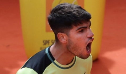 Carlos Alcaraz en el Masters 1000 de Madrid