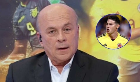 Carlos Antonio Vélez y James Rodríguez