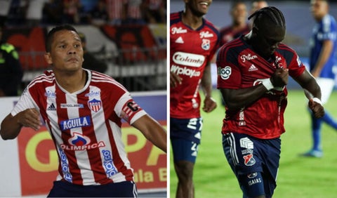Carlos Bacca y Edwuin Cetré