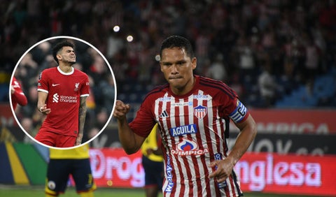 Carlos Bacca y Luis Díaz