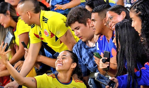 Carolina Arias - Hinchas de Colombia