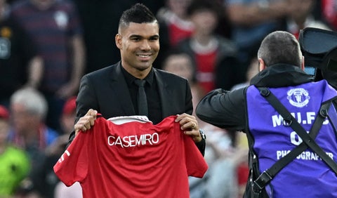 Casemiro, presentación en Manchester United