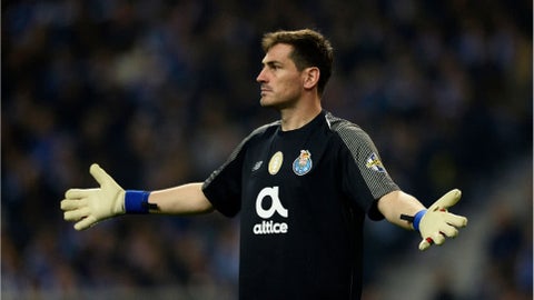 Iker Casillas, arquero español que juega en el Porto