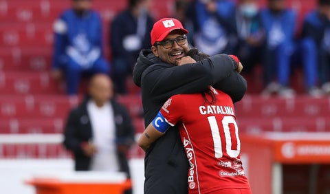 Catalina y Andrés Usme en el América de Cali