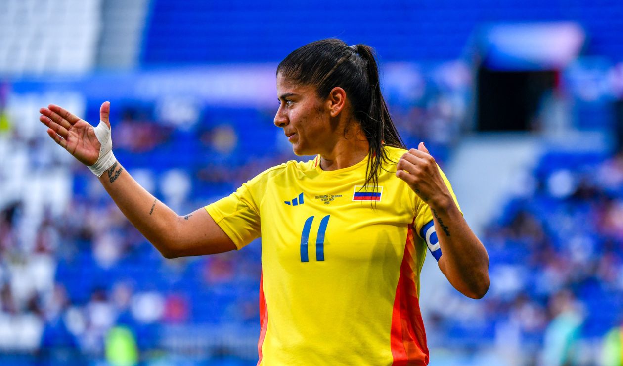 Catalina Usme con la selección Colombia femenina