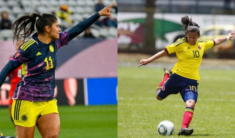 Catalina Usme y Yoreli Rincón