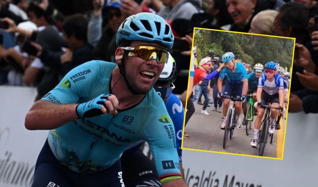Cavendish en el Tour Colombia 2024