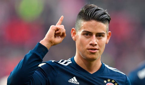 James Rodríguez se consolidó en la titular Bayern Munich