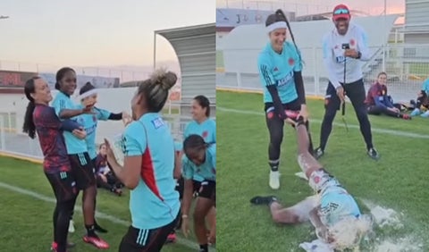 Celebración de cumpleaños de Linda Caicedo