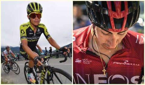 Esteban Chaves e Iván Ramiro Sosa