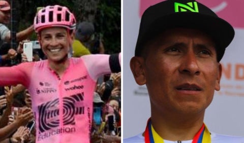 Esteban Chaves y Nairo Quintana