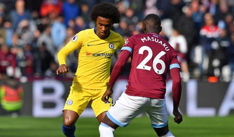 Willian tuvo una oportunidad única para darle la victoria al Chelsea