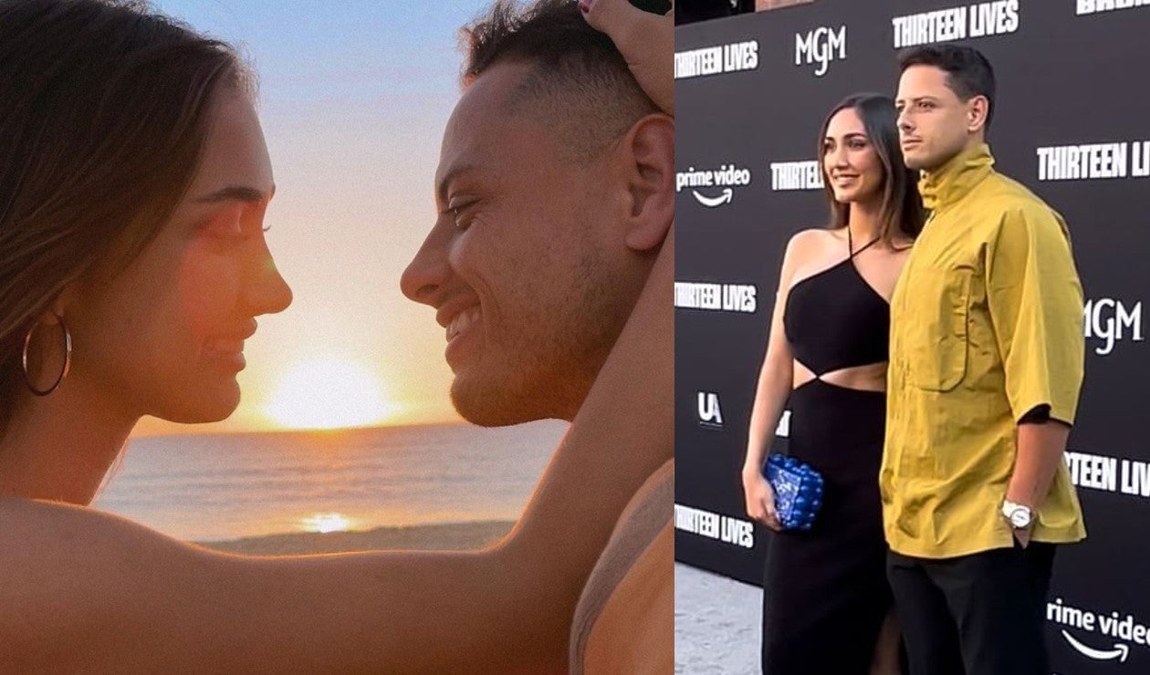 Chicharito Hernández y su novia Nicole Mcpherson