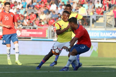 Chile Vs Colombia Sudamericano Sub 20