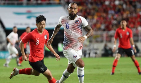 Chile y Corea del sur empataron (0-0) en el partido amistoso