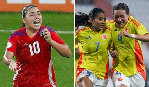 Chile vs Colombia Sudamericano Sub 17