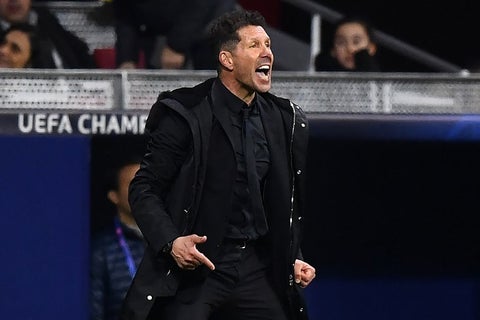 Diego Simeone, director técnico del Atlético de Madrid