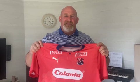 Christian Martin, nuevo hincha del DIM