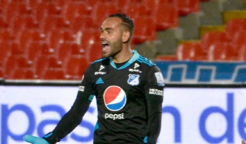 Christian Vargas, portero de Nacional