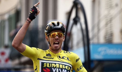 Christophe Laporte en el Critérium del Dauphiné