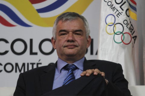 Ciro Solano, vicepresidente de la Odecabe (Organización Deportiva Centroamericana y del Caribe)
