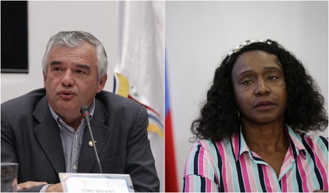 Ciro Solano y María Isabel Urrutia