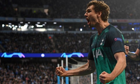 Tottenham Hotspur le había ganando 1-0 al Manchester City en el partido de ida de los cuartos de final de la Champions.