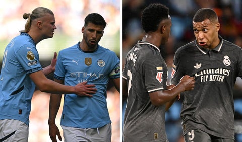 Manchester City y Real Madrid