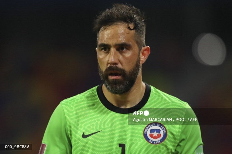 Claudio Bravo, arquero de Chile