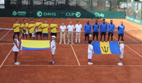 Colombia sufrió más de la cuenta ante Barbados en la Copa Davis 2025