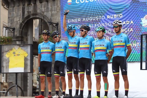 Selección Colombia en el Tour de L'Avenir