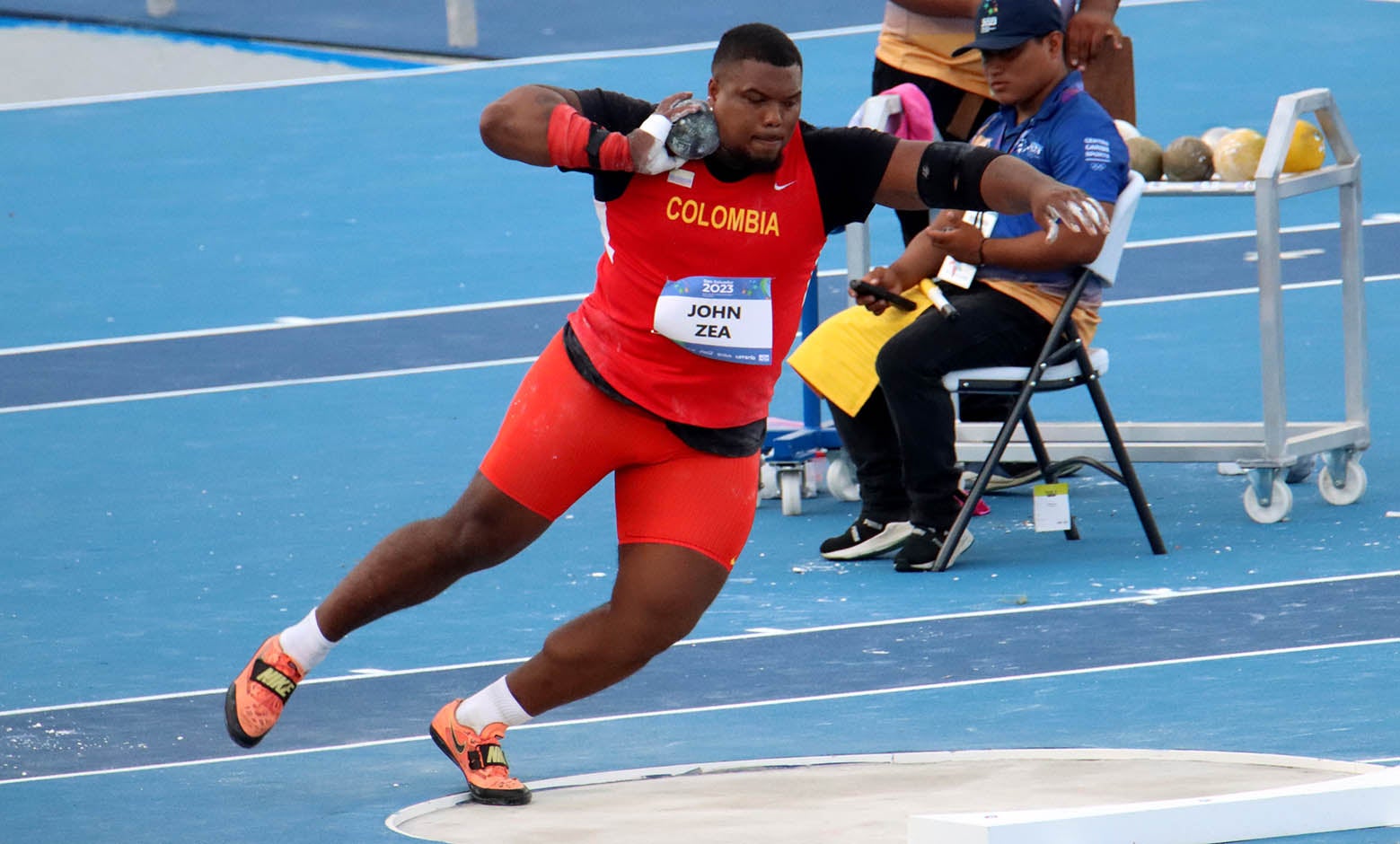 Colombia - Lanzamiento de bala - Juegos Centroamericanos 2023