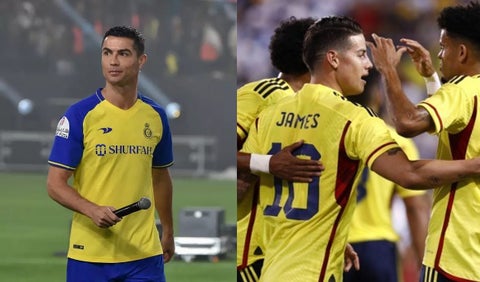 Colombia, Cristiano Ronaldo