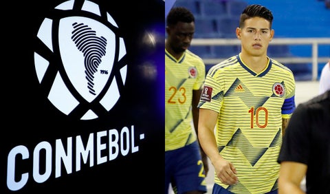 Conmebol, James Rodríguez