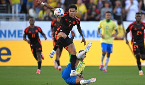 Colombia vs Brasil Luis Díaz