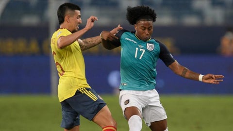 Colombia vs Ecuador, Eliminatorias