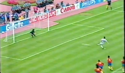 René Higuita, Colombia, Italia 90