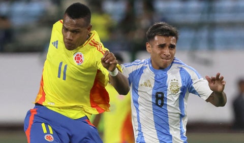 Colombia vs Argentina, Sudamericano sub-20