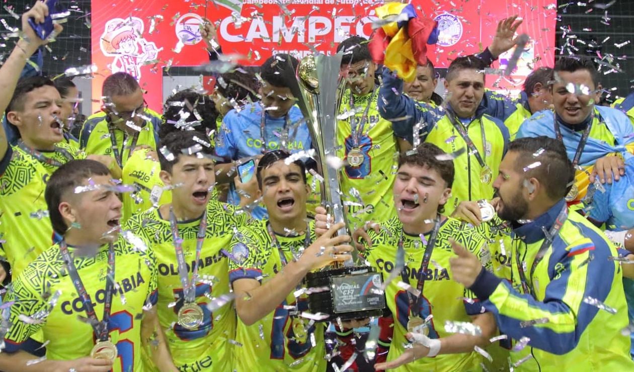 Colombia Campeón del Mundial de Fútbol de Salón