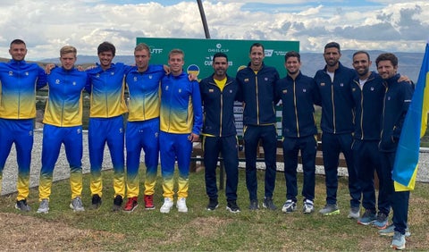 Colombia vs Ucrania Copa Davis 2023