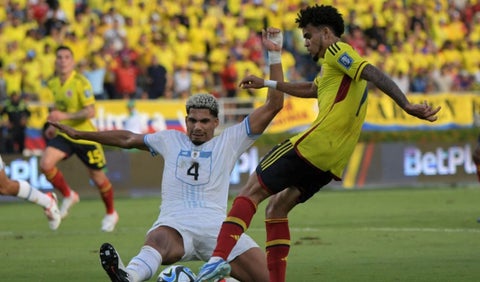 Colombia empató contra Uruguay