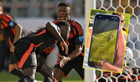 Gol anulado a Davinson Sánchez en Copa América frente a Brasil