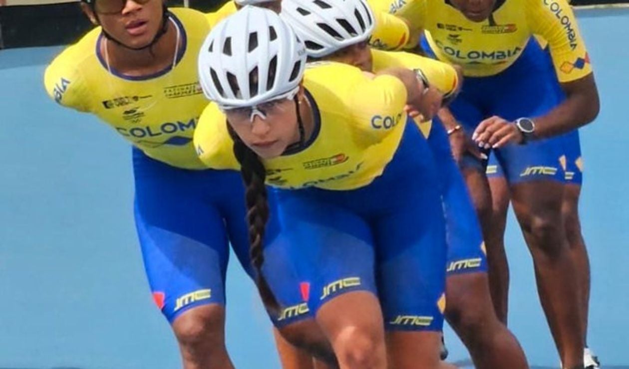 Colombia - Mundial de Patinaje de Velocidad 2023, día 4