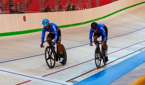 Selección Colombia en el GP de Budapest, ciclismo de pista