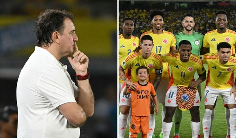 Néstor Lorenzo y la selección Colombia - 2025