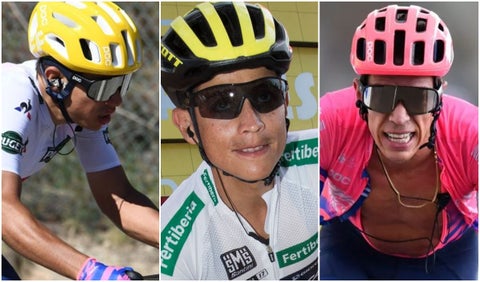 Higuita, Chaves y Urán, colombianos en la Vuelta al País Vasco