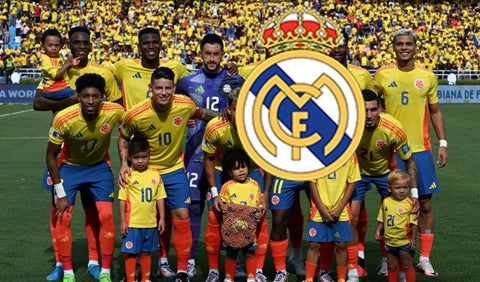 Selección Colombia y Real Madrid